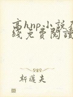 高hnp小说在线免费阅读