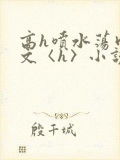 高h喷水荡肉欲文〈h〉小说