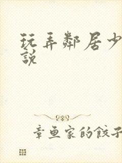 玩弄邻居少妇小说封面