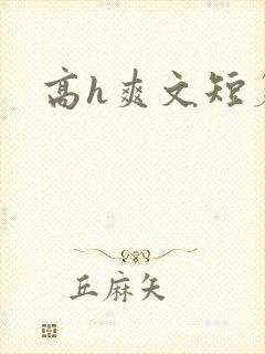 高h爽文短篇封面