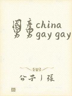 国产china男男gay gay网站