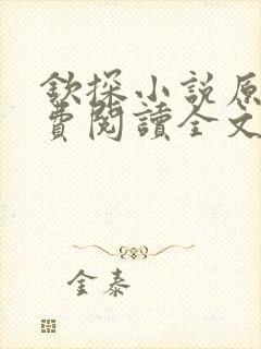 钦探小说原著免费阅读全文