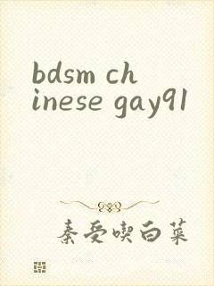 bdsm chinese gay91