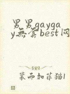 男男gaygay无套best网站封面