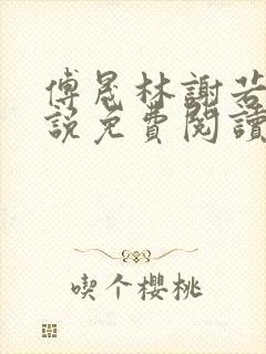 傅晟林谢若兰小说免费阅读最新章节封面