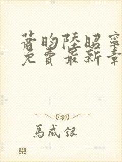 萧昀陆昭宁全文免费最新章节阅读