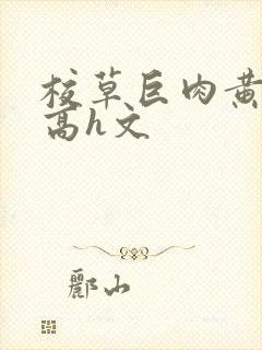 校草巨肉黄暴辣高h文