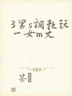 3男s调教玩弄一女m文封面