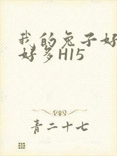 我的兔子好软水好多H15