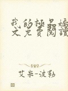 我的极品娇妻全文免费阅读