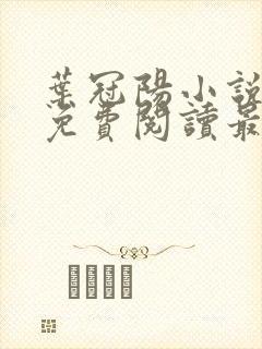 叶冠阳小说全文免费阅读最新章节