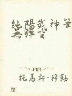 纯阳武神笔趣阁无弹窗