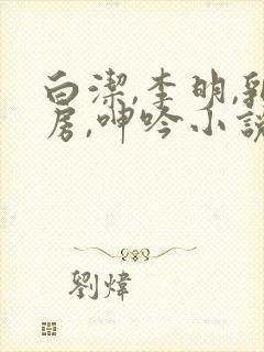 白洁,李明,乳房,呻吟小说