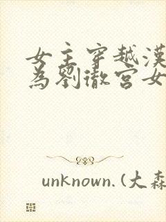 女主穿越汉朝成为刘彻宫女的小说