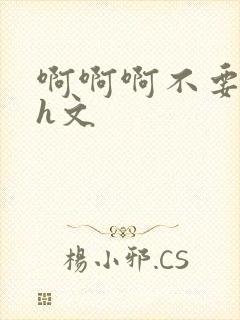 啊啊啊不要啊高h文