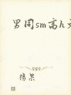 男同sm高h文