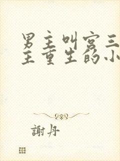 男主叫宫三爷女主重生的小说