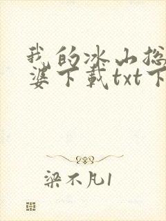 我的冰山总裁老婆下载txt下载