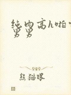 纯肉高h啪电竞男男封面