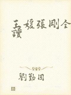 王媛张刚全文阅读封面