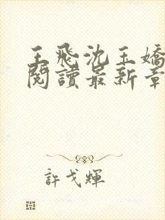 王飞沈玉娇免费阅读最新章节