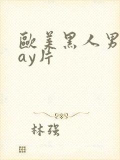 欧美黑人男男gay片封面