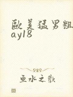 欧美猛男粗大gay18封面