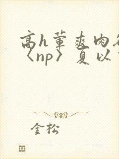 高h荤爽肉欲文〈np〉夏以昼