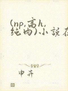 (np,高h,纯肉)小说在线阅读