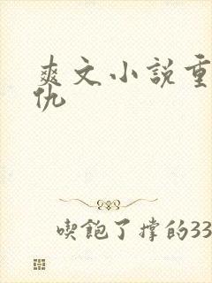 爽文小说重生复仇