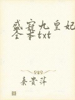 盛宠九皇妃免费全本txt封面