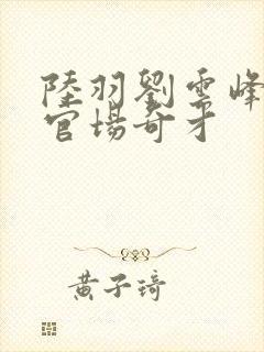 陆羽刘云峰小说官场奇才