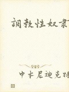 调教性奴隶老师