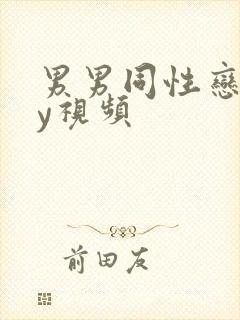 男男同性恋gay视频封面