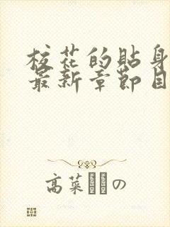 校花的贴身高手最新章节目录