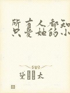 所有人都知道你只爱她的小说