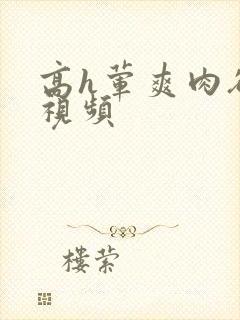 高h荤爽肉欲文视频