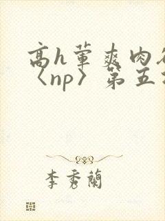 高h荤爽肉欲文〈np〉第五次