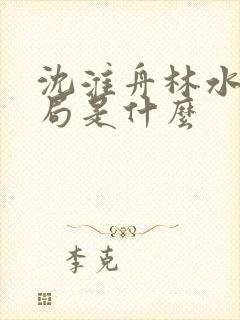 沈淮舟林水伊结局是什么