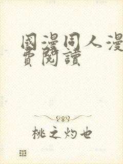 国漫同人漫画免费阅读