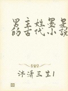 男主姓墨是王爷的古代小说