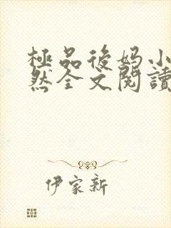 极品后妈小说赵然全文阅读封面