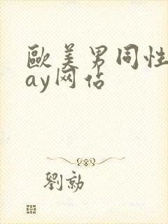 欧美男同性恋gay网站