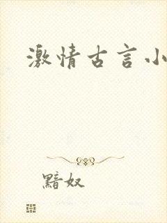 激情古言小说