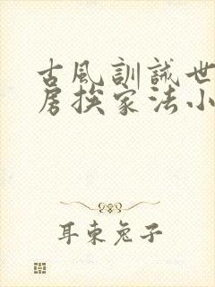 古风训诫世子书房挨家法小说