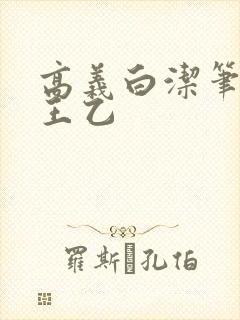 高义白洁笔趣阁王乙