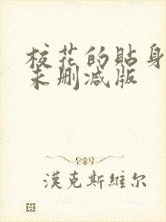 校花的贴身高手未删减版