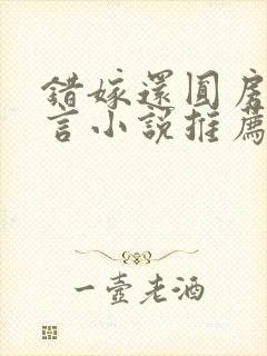 错嫁还圆房的古言小说推荐