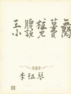 王牌校草无限爱小说免费阅读