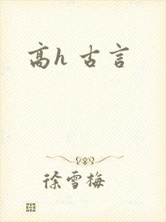 高h 古言封面